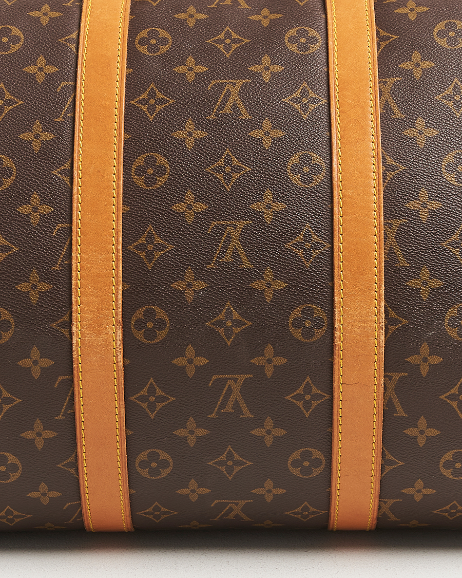 Mies | Louis Vuitton Pre-Owned Keepall Bandoulière 55 Monogram | Louis Vuitton Pre-Owned | Keepall Bandoulière 55 Monogram