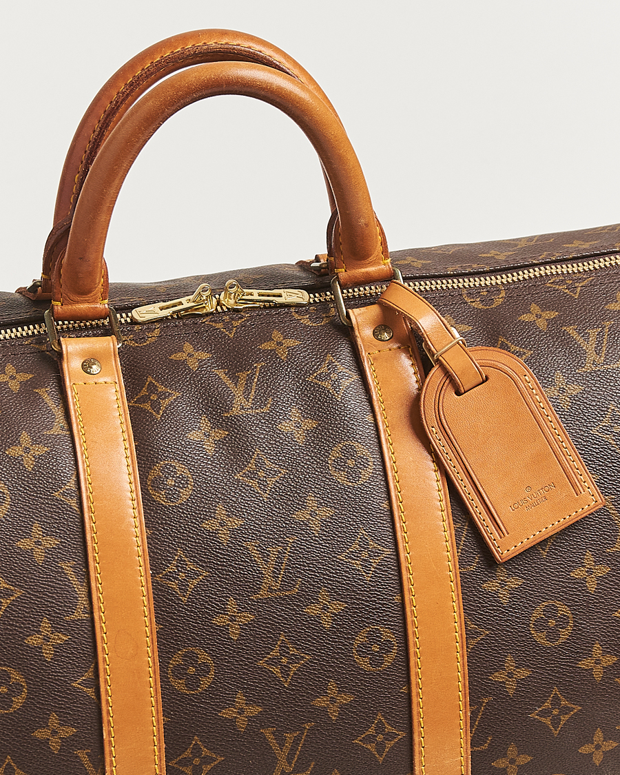 Mies | Louis Vuitton Pre-Owned Keepall Bandoulière 55 Monogram | Louis Vuitton Pre-Owned | Keepall Bandoulière 55 Monogram