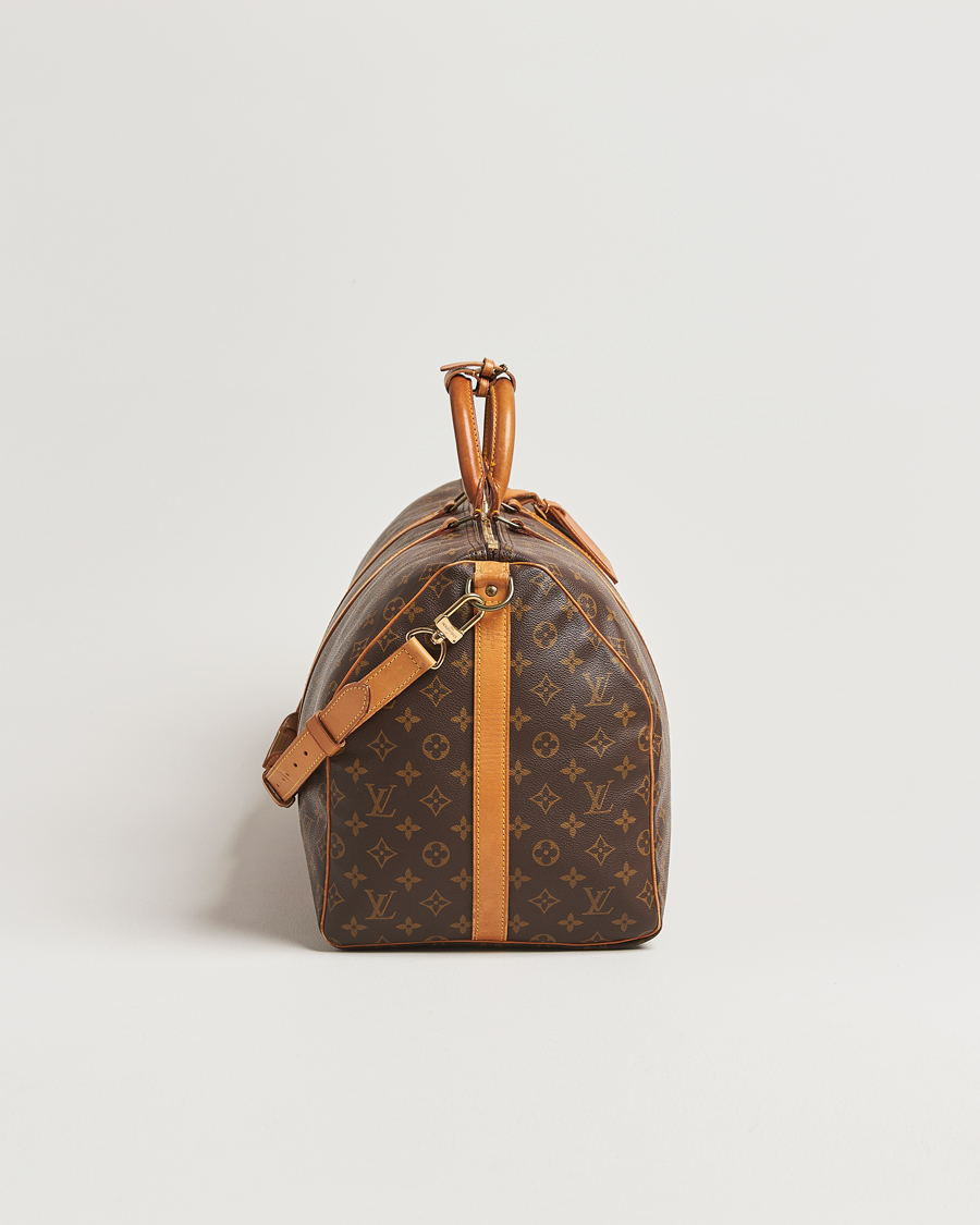 Mies | Louis Vuitton Pre-Owned Keepall Bandoulière 55 Monogram | Louis Vuitton Pre-Owned | Keepall Bandoulière 55 Monogram