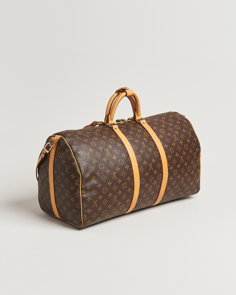 Mies | Louis Vuitton Pre-Owned Keepall Bandoulière 55 Monogram | Louis Vuitton Pre-Owned | Keepall Bandoulière 55 Monogram