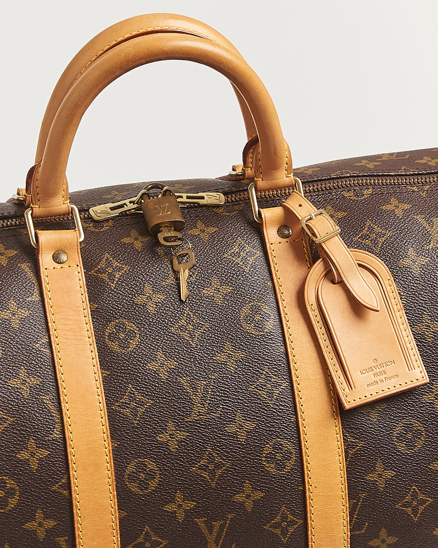 Mies | Louis Vuitton Pre-Owned Keepall Bandoulière 55 Monogram | Louis Vuitton Pre-Owned | Keepall Bandoulière 55 Monogram