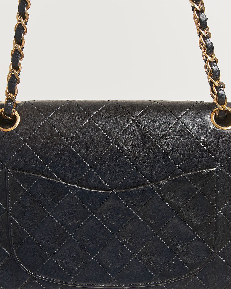 Mies | Chanel Pre-Owned Classic Double Flap Small Lambskin  Black | Chanel Pre-Owned | Classic Double Flap Small Lambskin  Black