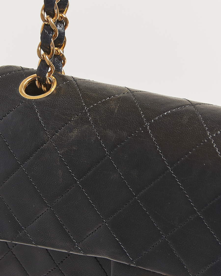 Mies | Chanel Pre-Owned Classic Double Flap Small Lambskin  Black | Chanel Pre-Owned | Classic Double Flap Small Lambskin  Black