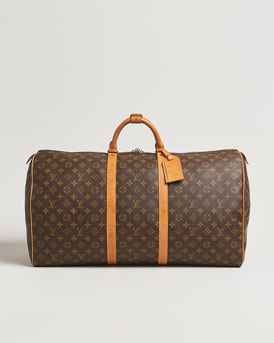 Mies | Louis Vuitton Pre-Owned Keepall Bandoulière 60 Monogram | Louis Vuitton Pre-Owned | Keepall Bandoulière 60 Monogram
