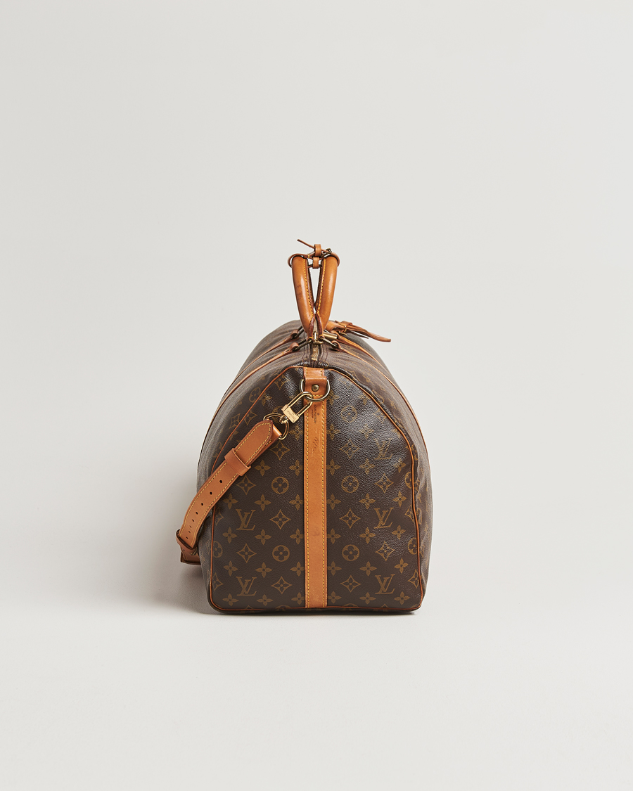 Mies | Louis Vuitton Pre-Owned Keepall Bandoulière 55 Monogram | Louis Vuitton Pre-Owned | Keepall Bandoulière 55 Monogram