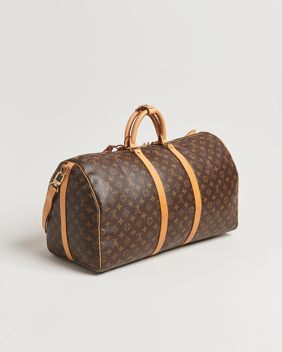 Mies | Louis Vuitton Pre-Owned Keepall Bandoulière 55 Monogram | Louis Vuitton Pre-Owned | Keepall Bandoulière 55 Monogram