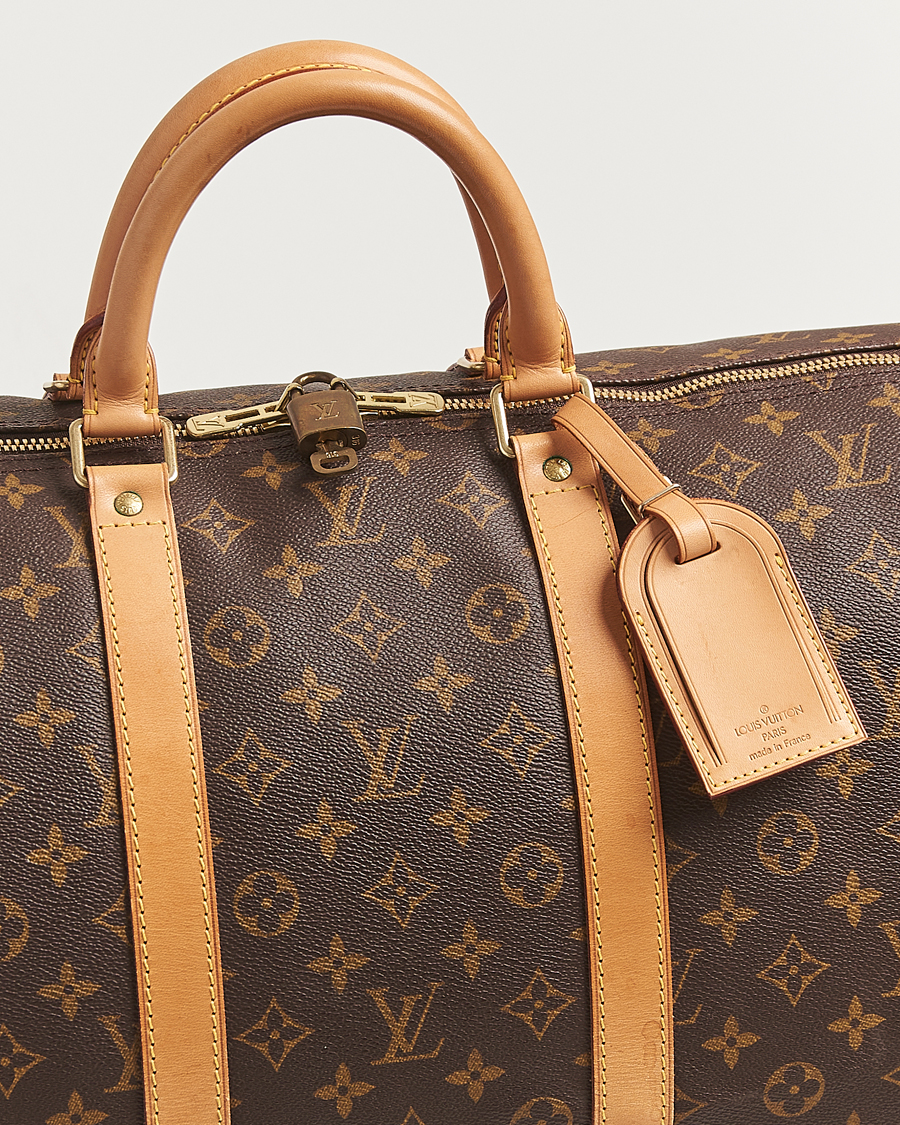 Mies | Louis Vuitton Pre-Owned Keepall Bandoulière 55 Monogram | Louis Vuitton Pre-Owned | Keepall Bandoulière 55 Monogram