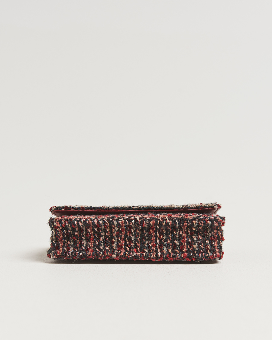 Mies | Pre-Owned & Vintage Bags | Chanel Pre-Owned | Tweed Wallet On Chain Red