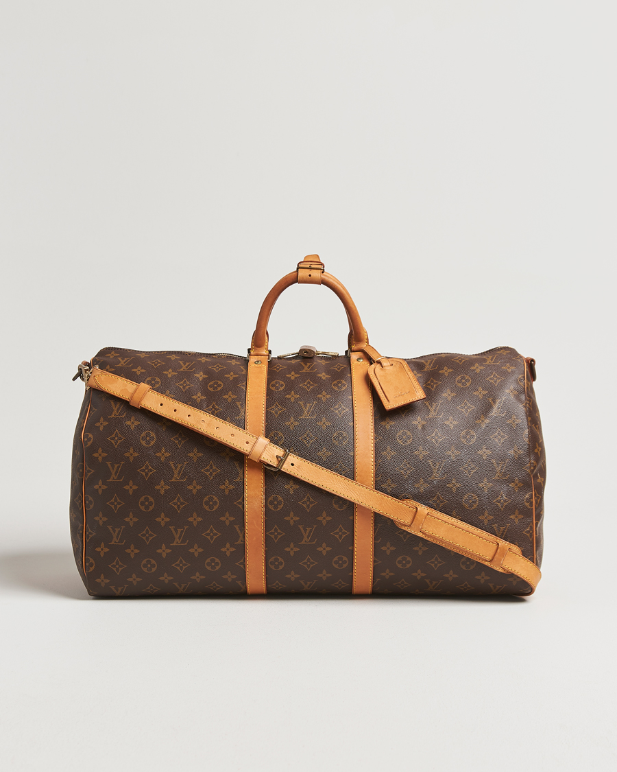 Mies | Louis Vuitton Pre-Owned Keepall Bandoulière 55 Monogram | Louis Vuitton Pre-Owned | Keepall Bandoulière 55 Monogram