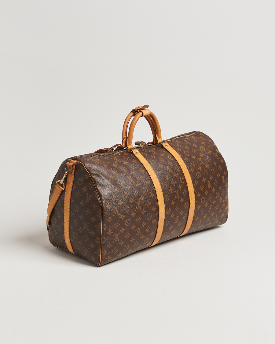 Mies | Louis Vuitton Pre-Owned Keepall Bandoulière 55 Monogram | Louis Vuitton Pre-Owned | Keepall Bandoulière 55 Monogram