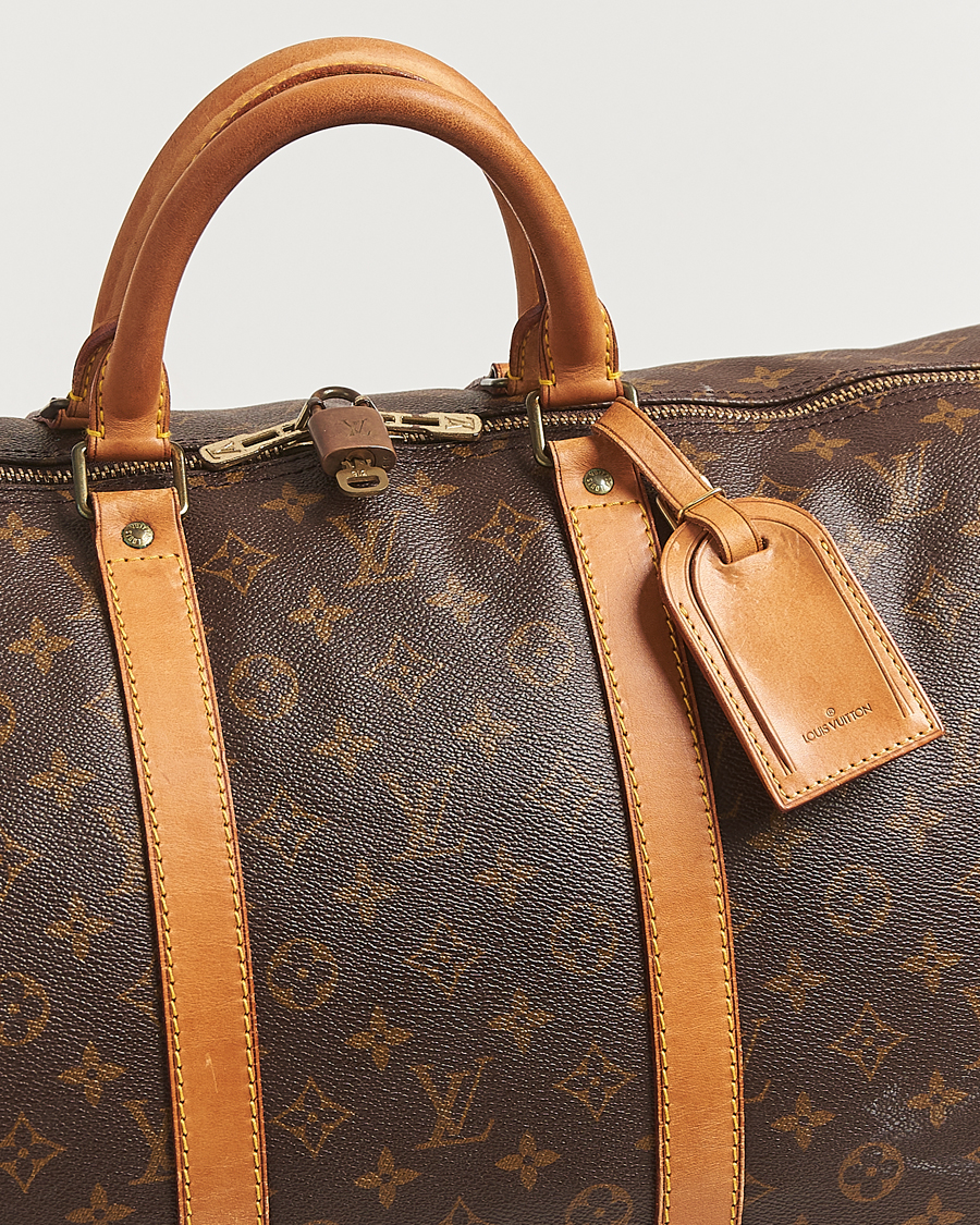 Mies | Louis Vuitton Pre-Owned Keepall Bandoulière 55 Monogram | Louis Vuitton Pre-Owned | Keepall Bandoulière 55 Monogram