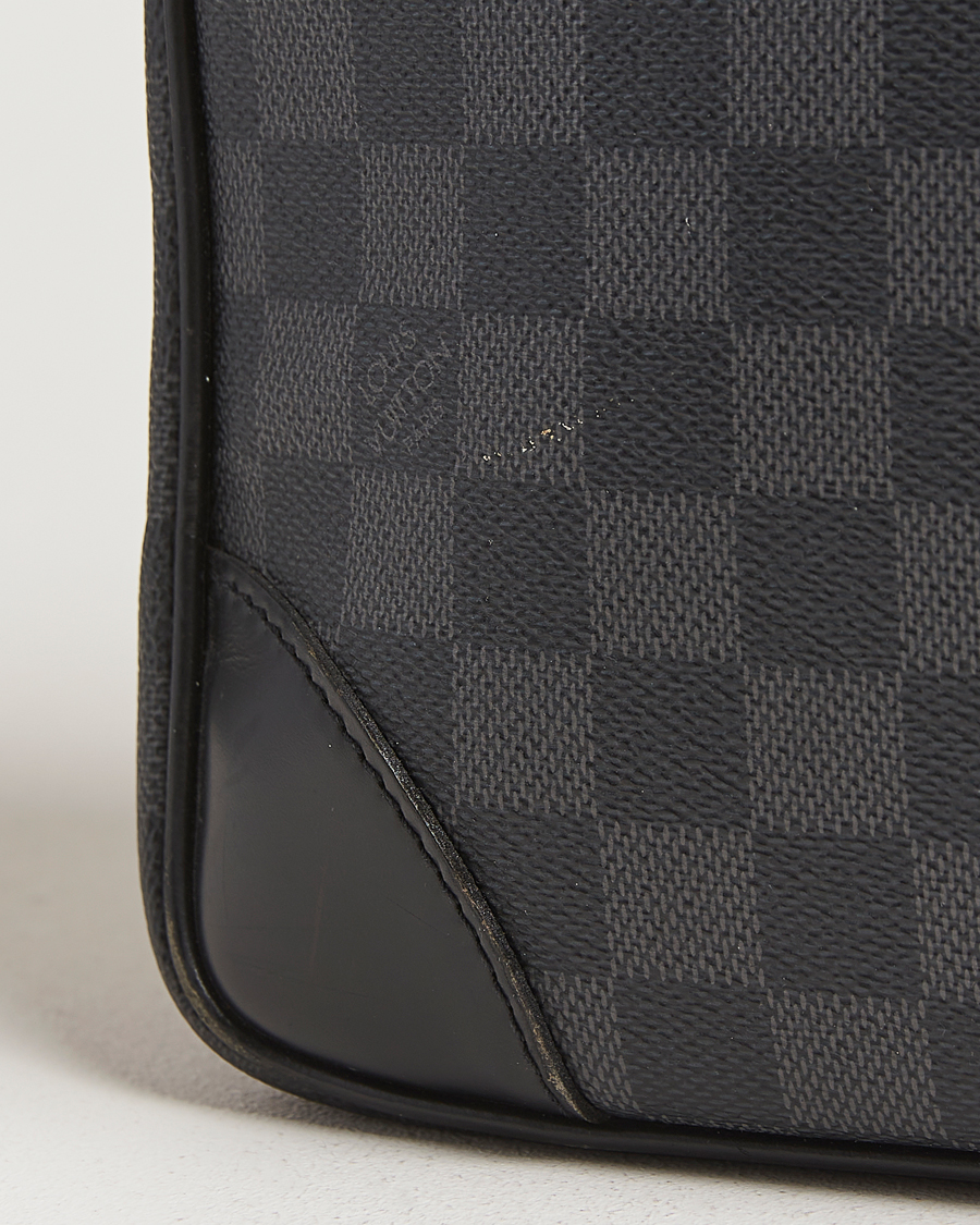Mies | Louis Vuitton Pre-Owned Porte Document Voyager Damier Graphite | Louis Vuitton Pre-Owned | Porte Document Voyager Damier Graphite