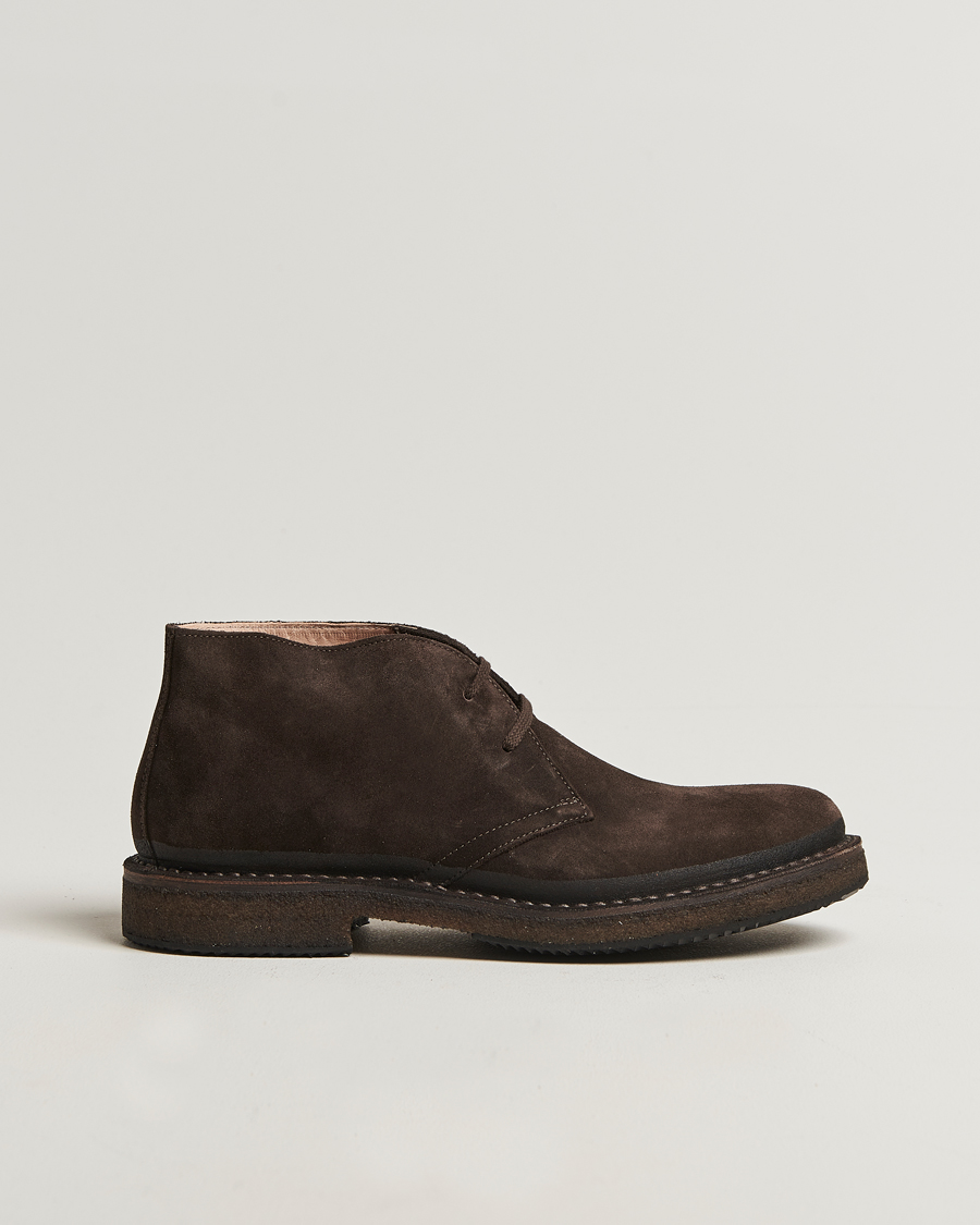 Mies | Nilkkurit | Astorflex for Care of Carl | Astorflex Stormflex Suede Dark Brown