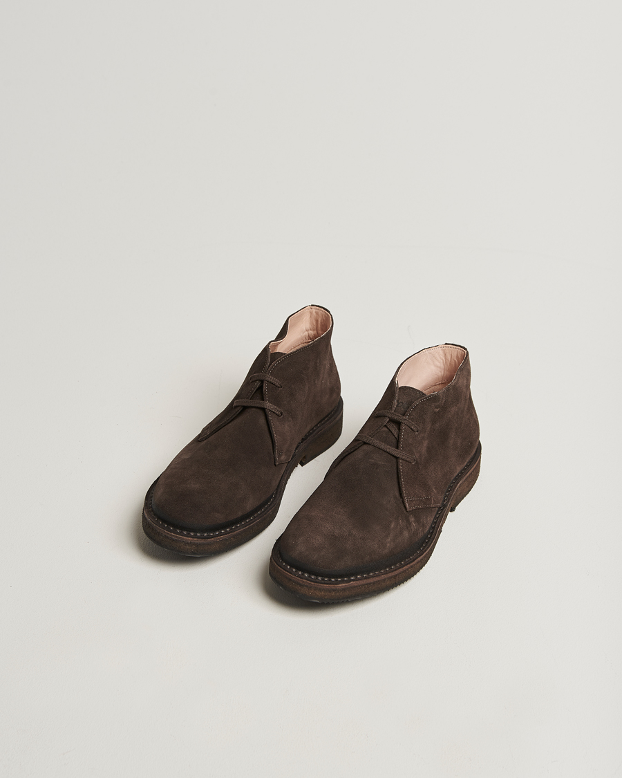 Mies | Nilkkurit | Astorflex for Care of Carl | Astorflex Stormflex Suede Dark Brown