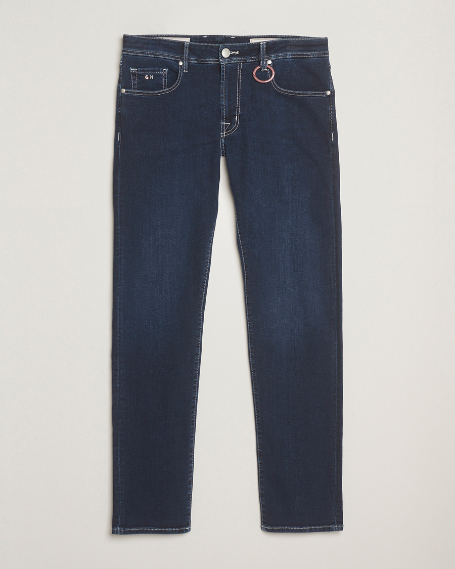 Mies | Farkut | Tramarossa | Michelangelo Stretch Jeans Blue Wash