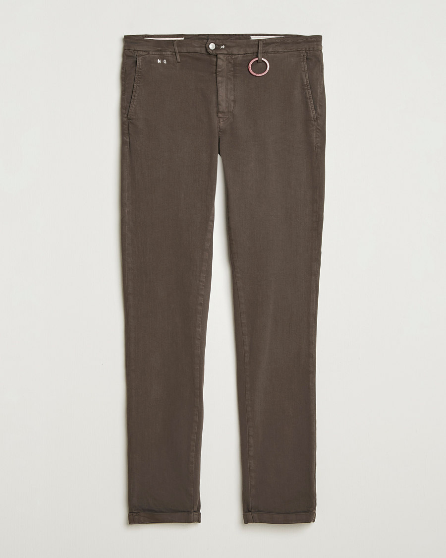 Mies | Housut | Tramarossa | Luis Superstrech Cotton Chino Brown