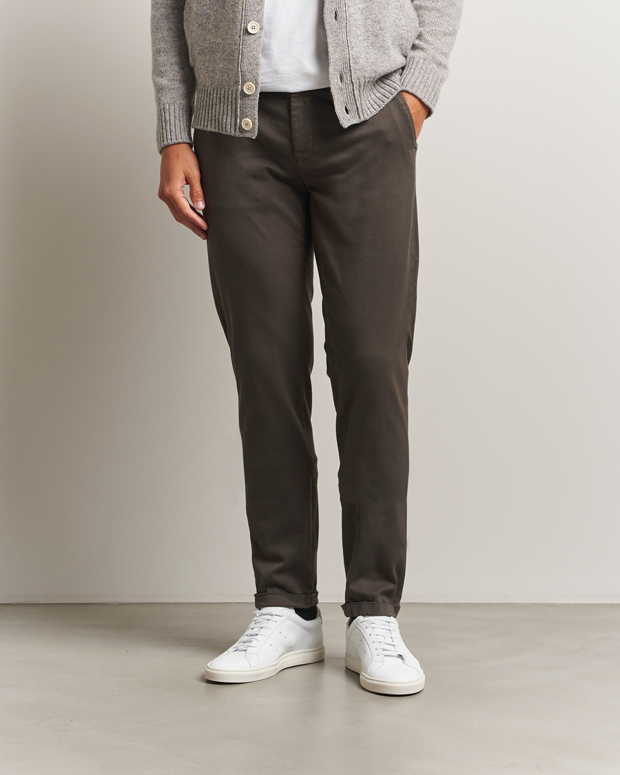 Mies | Housut | Tramarossa | Luis Superstrech Cotton Chino Brown