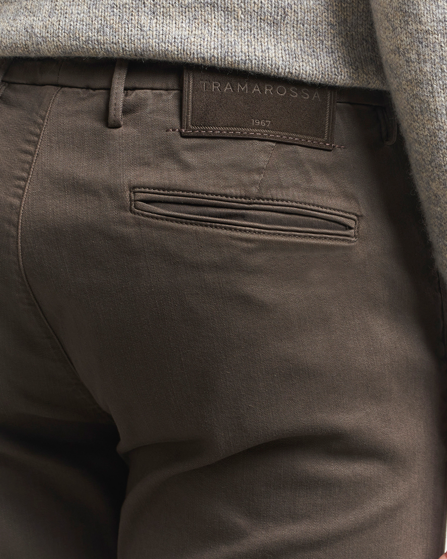 Mies | Housut | Tramarossa | Luis Superstrech Cotton Chino Brown