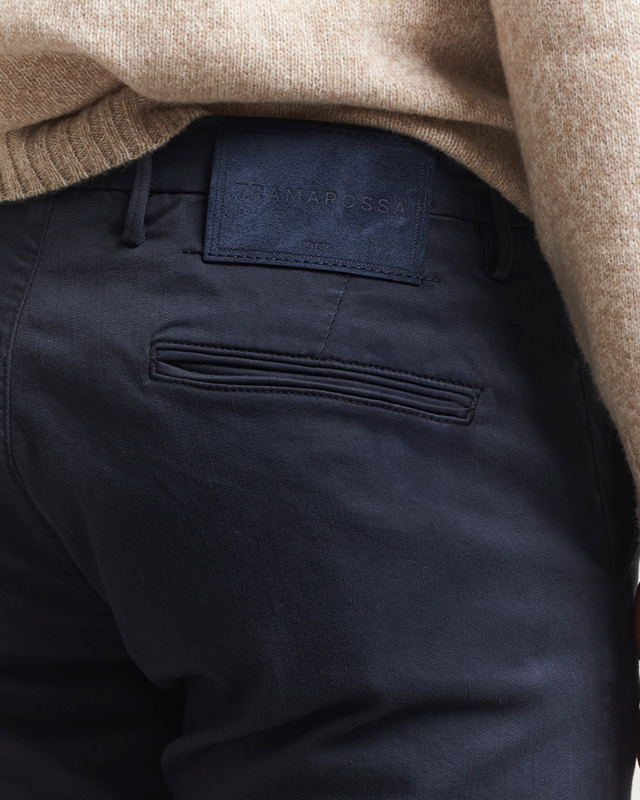 Mies | Farkut | Tramarossa | Luis Superstrech Cotton Chino Dark Blu