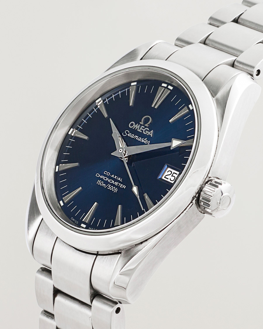 Mies | Omega Pre-Owned Seamaster Aqua Terra 150M Blue  | Omega Pre-Owned | Seamaster Aqua Terra 150M Blue 