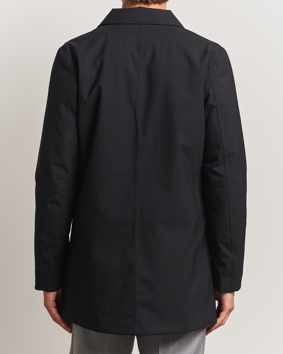 Mies | Takit | UBR | Regulator Coat Savile Black Wool
