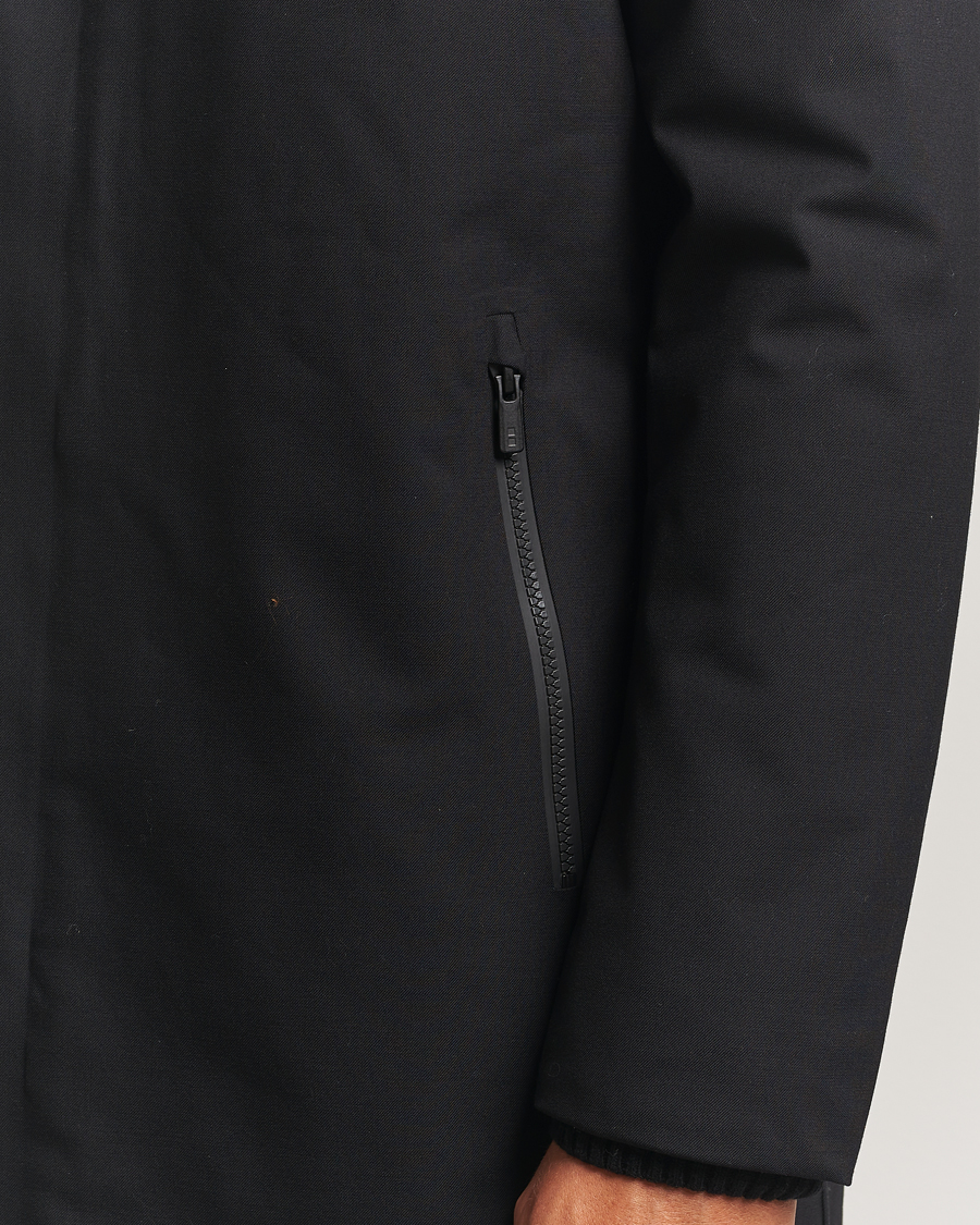 Mies | Takit | UBR | Regulator Coat Savile Black Wool