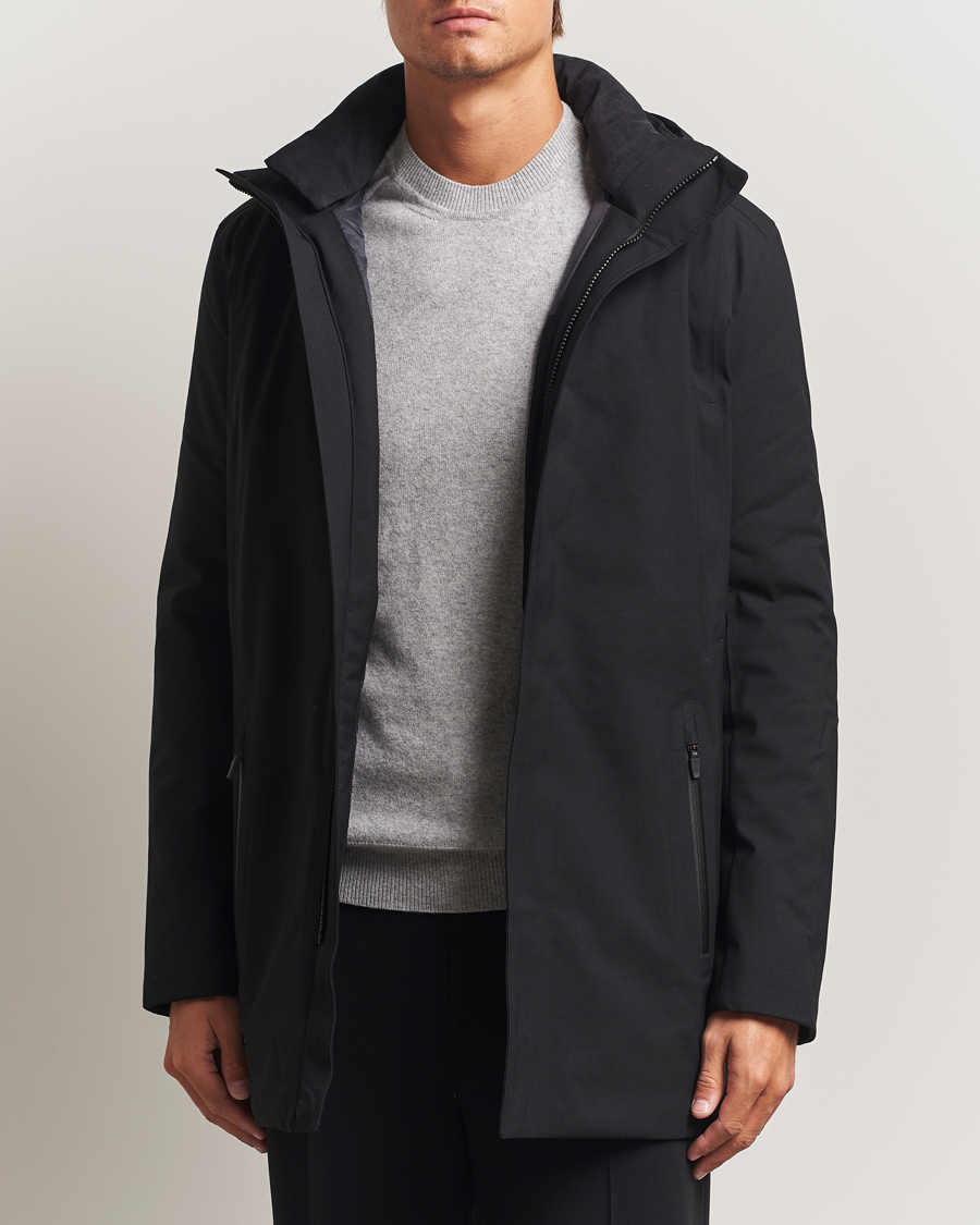 Mies | Takit | UBR | Regulator Parka Savile Black Wool