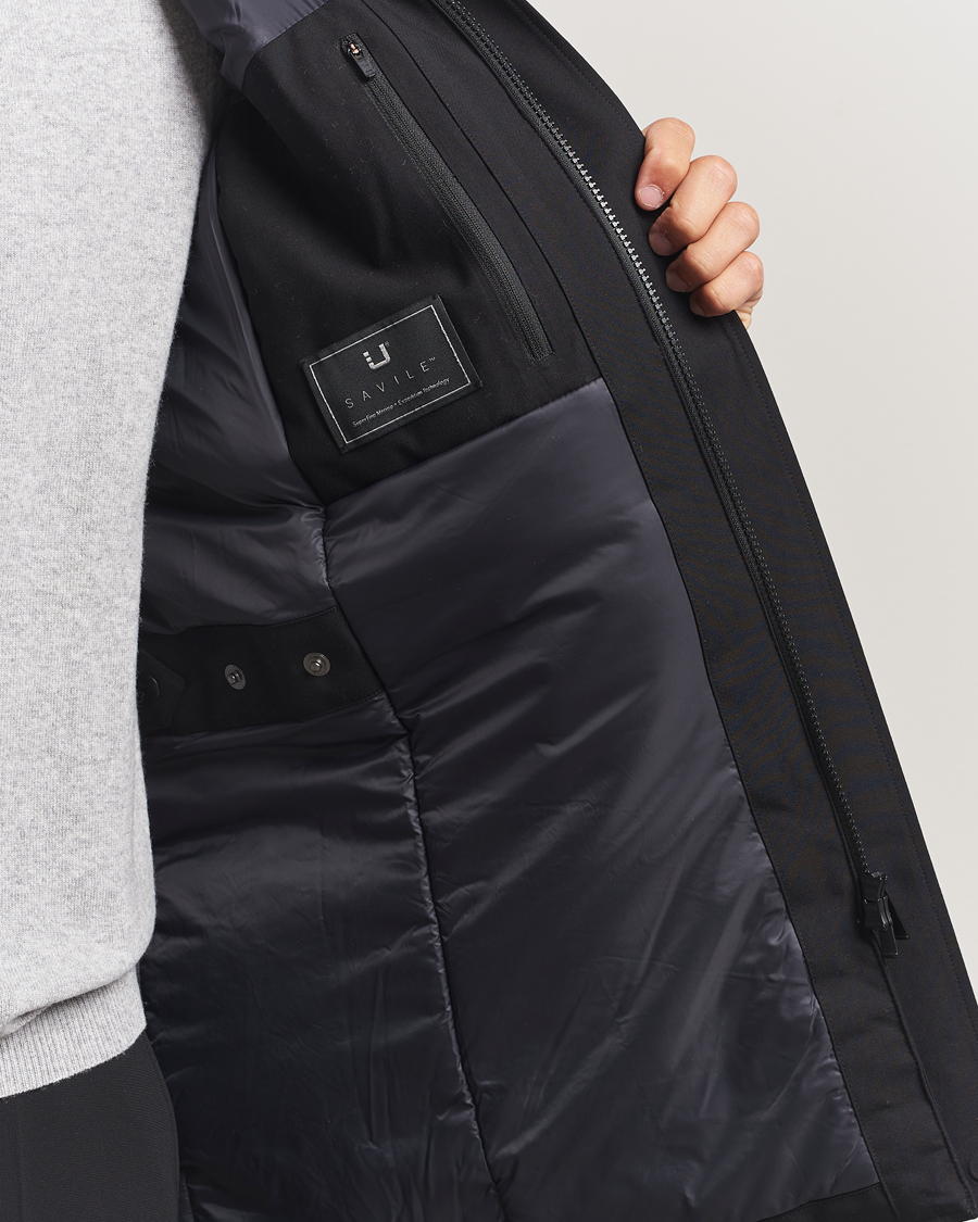 Mies | Takit | UBR | Regulator Parka Savile Black Wool