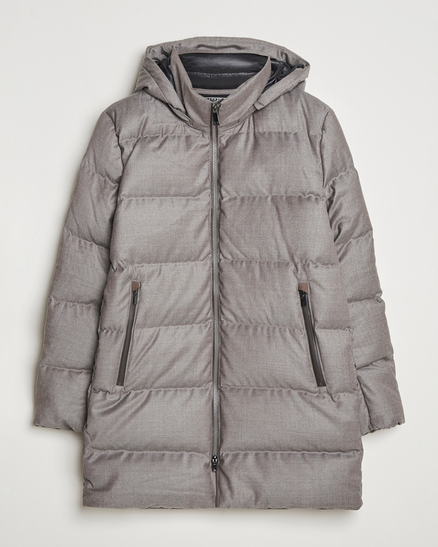 Mies | Takit | UBR | Concorde Wool Parka Savile Sand Melange