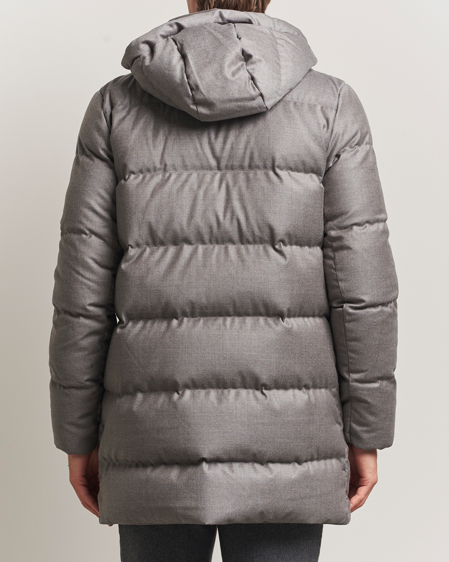 Mies | Takit | UBR | Concorde Wool Parka Savile Sand Melange