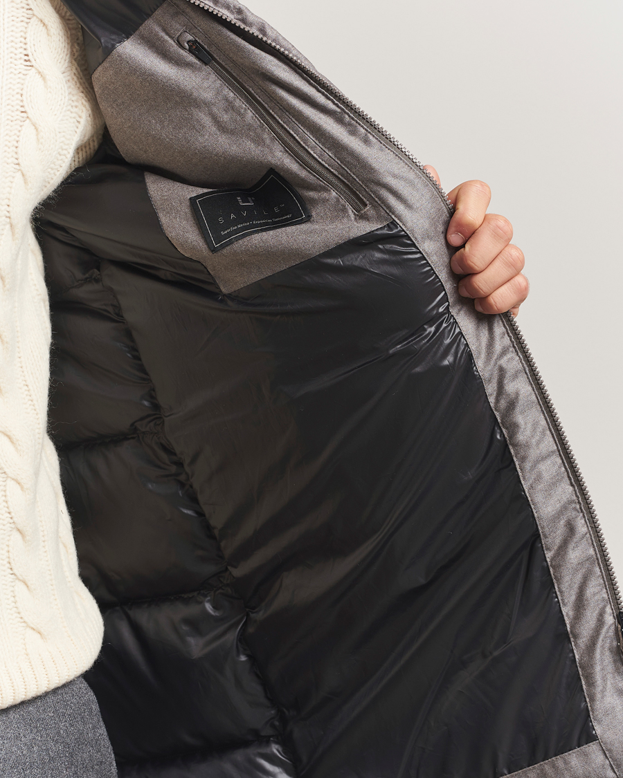 Mies | Takit | UBR | Concorde Wool Parka Savile Sand Melange