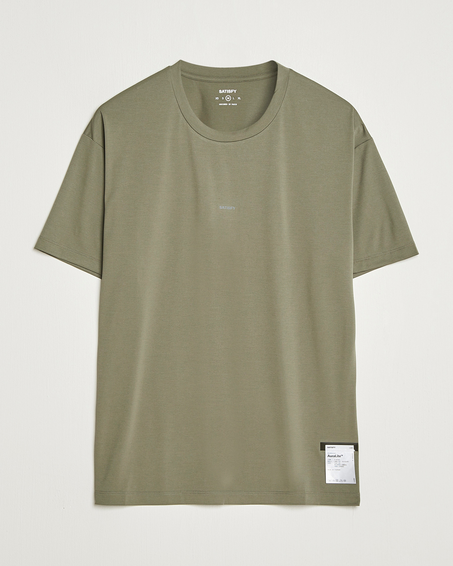 Mies | T-paidat | Satisfy | AuraLite T-Shirt Dusty Olive