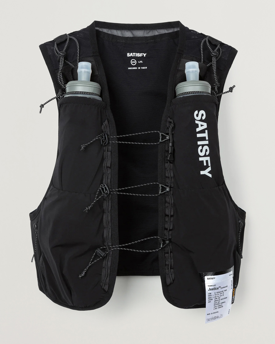 Mies | Satisfy Justice Cordura Hydration Vest 5L Black | Satisfy | Justice Cordura Hydration Vest 5L Black