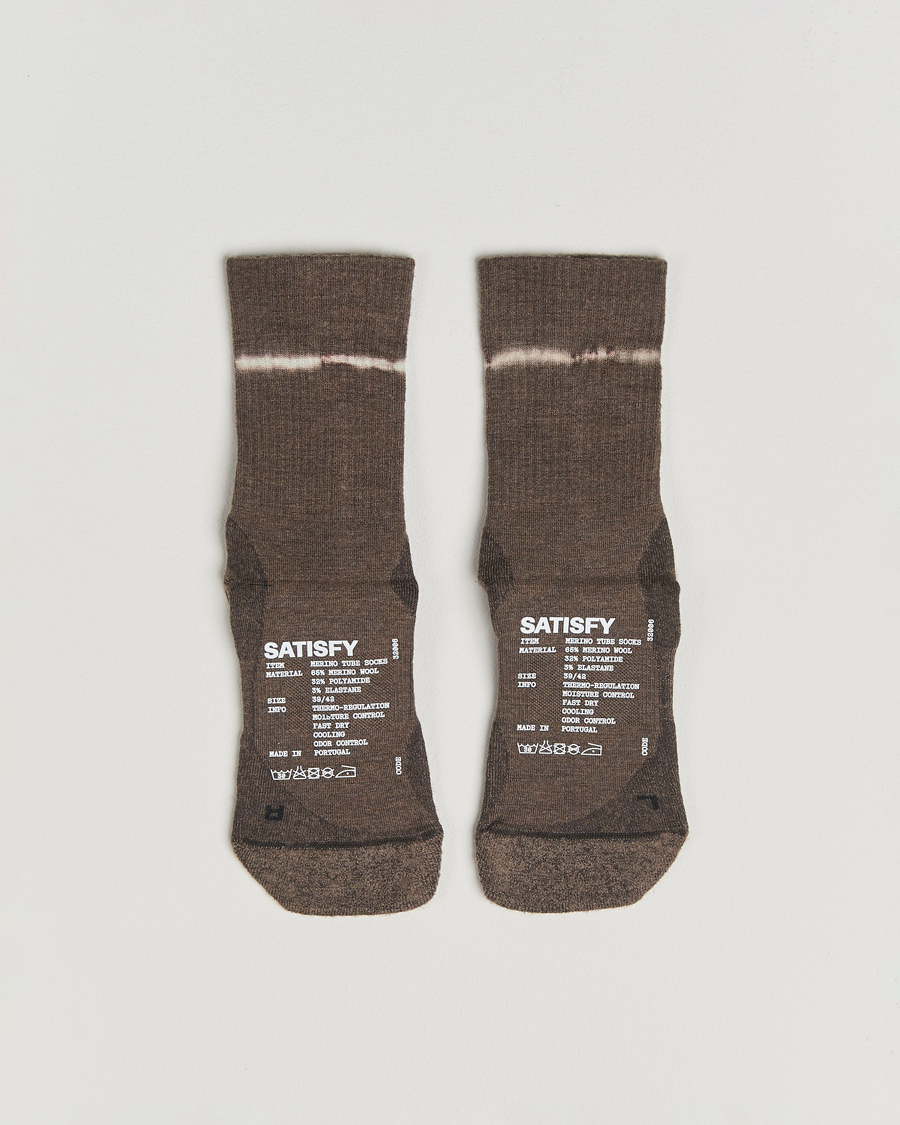 Mies | Alusvaatteet | Satisfy | Tie Dye Merino Tube Socks Falcon