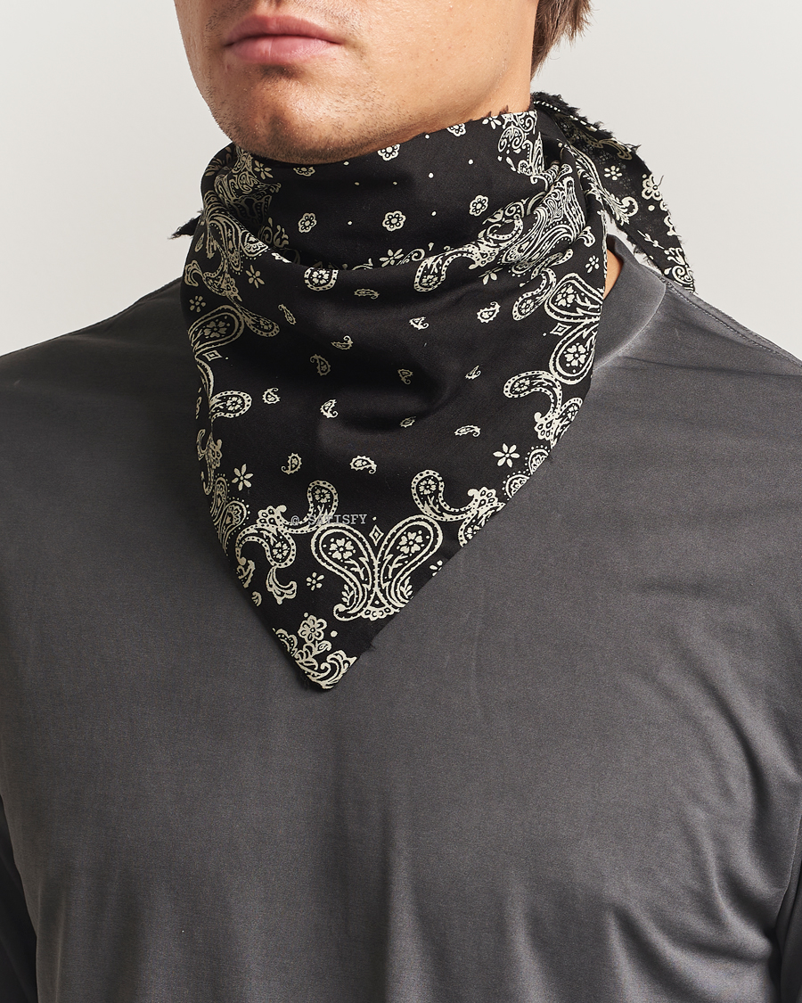 Mies | Satisfy GhostFleece Run Bandana Black | Satisfy | GhostFleece Run Bandana Black