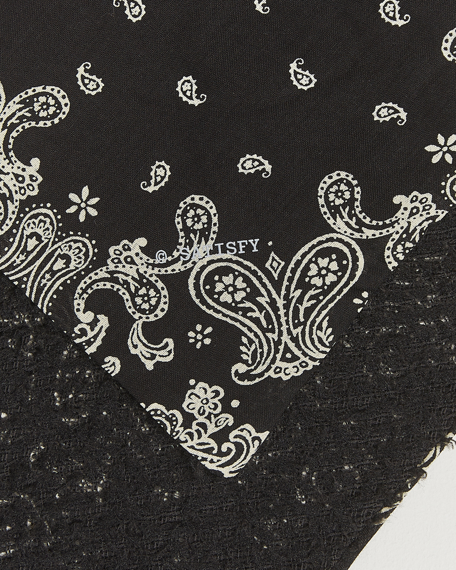 Mies | Satisfy GhostFleece Run Bandana Black | Satisfy | GhostFleece Run Bandana Black