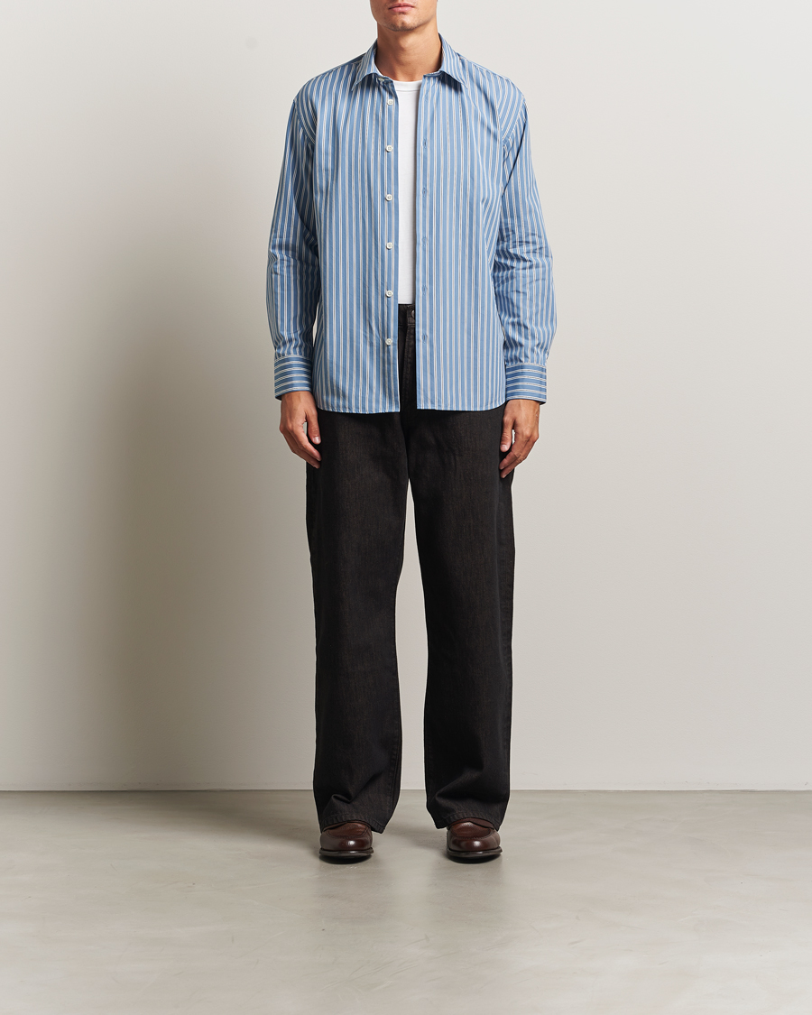 Mies | Kauluspaidat | Sunflower | Day Shirt Blue Stripe