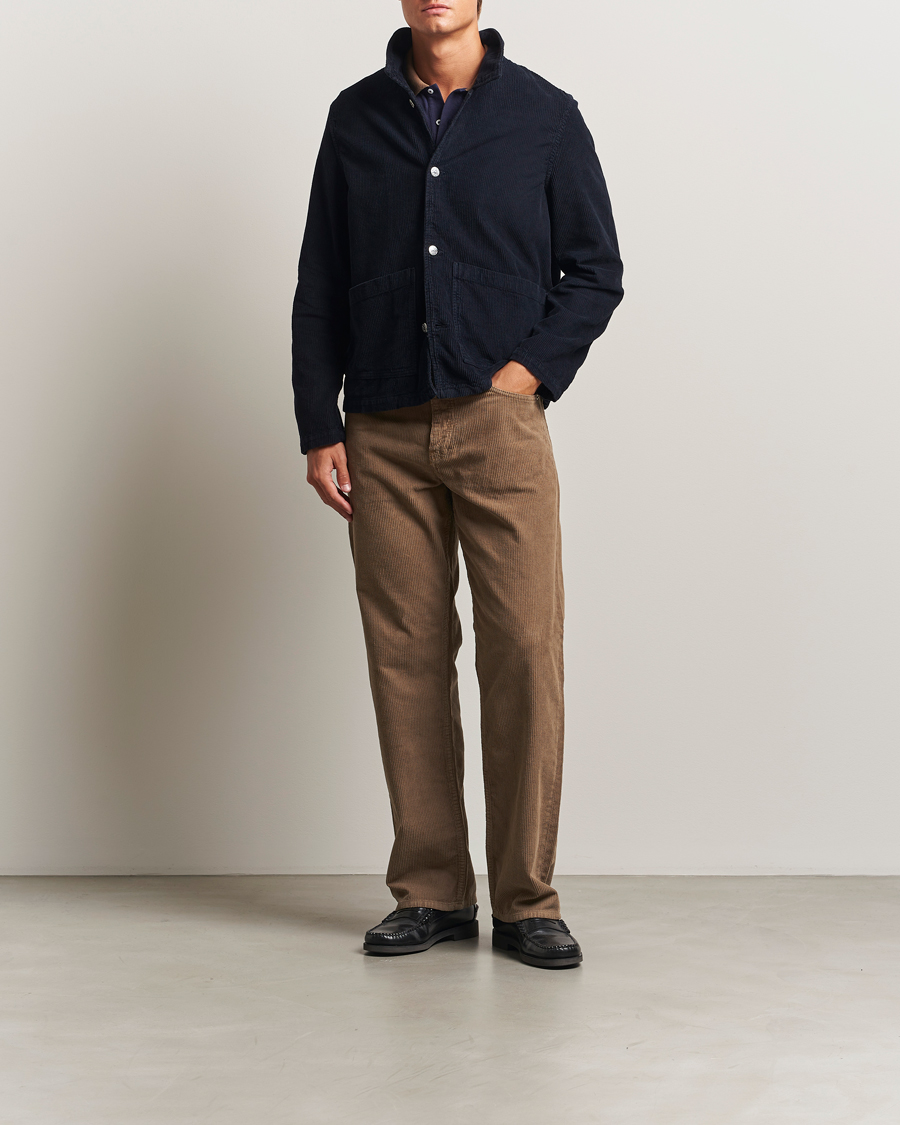 Mies | Housut | Sunflower | Loose Corduroy Pants Taupe