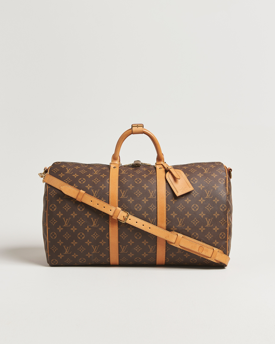 Mies | Pre-Owned & Vintage Bags | Louis Vuitton Pre-Owned | Keepall Bandoulière 50 Monogram