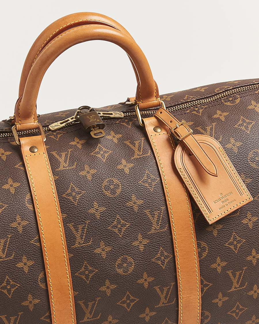 Mies | Pre-Owned & Vintage Bags | Louis Vuitton Pre-Owned | Keepall Bandoulière 50 Monogram