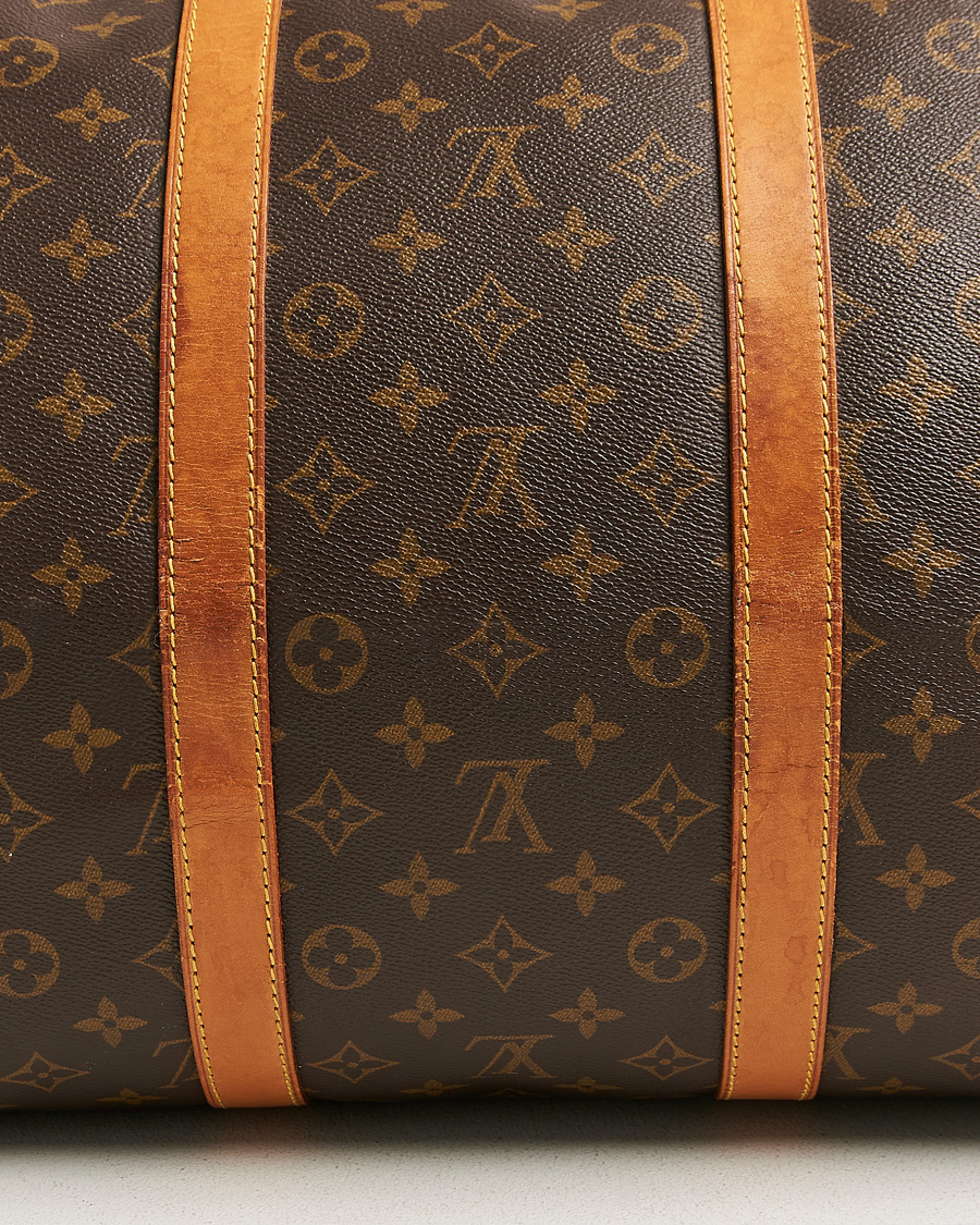 Mies | Pre-Owned & Vintage Bags | Louis Vuitton Pre-Owned | Keepall Bandoulière 55 Monogram