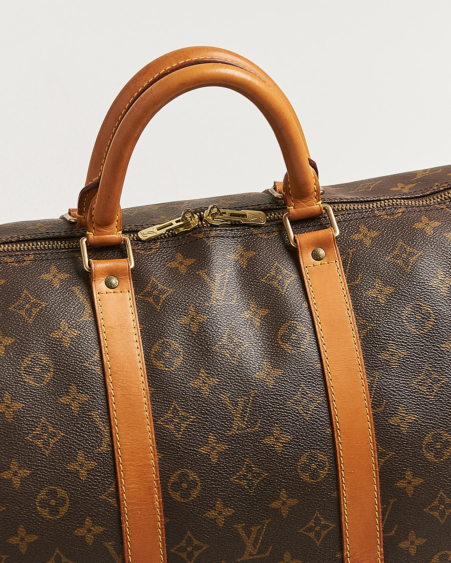 Mies | Pre-Owned & Vintage Bags | Louis Vuitton Pre-Owned | Keepall Bandoulière 55 Monogram