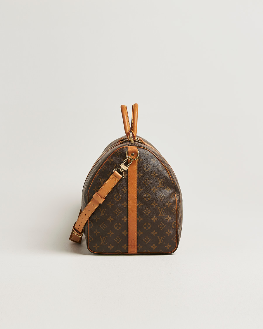 Mies | Pre-Owned & Vintage Bags | Louis Vuitton Pre-Owned | Keepall Bandoulière 55 Monogram