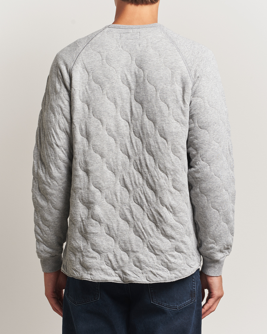 Mies | Puserot | BEAMS PLUS | MIL Quilt Crew Neck Grey