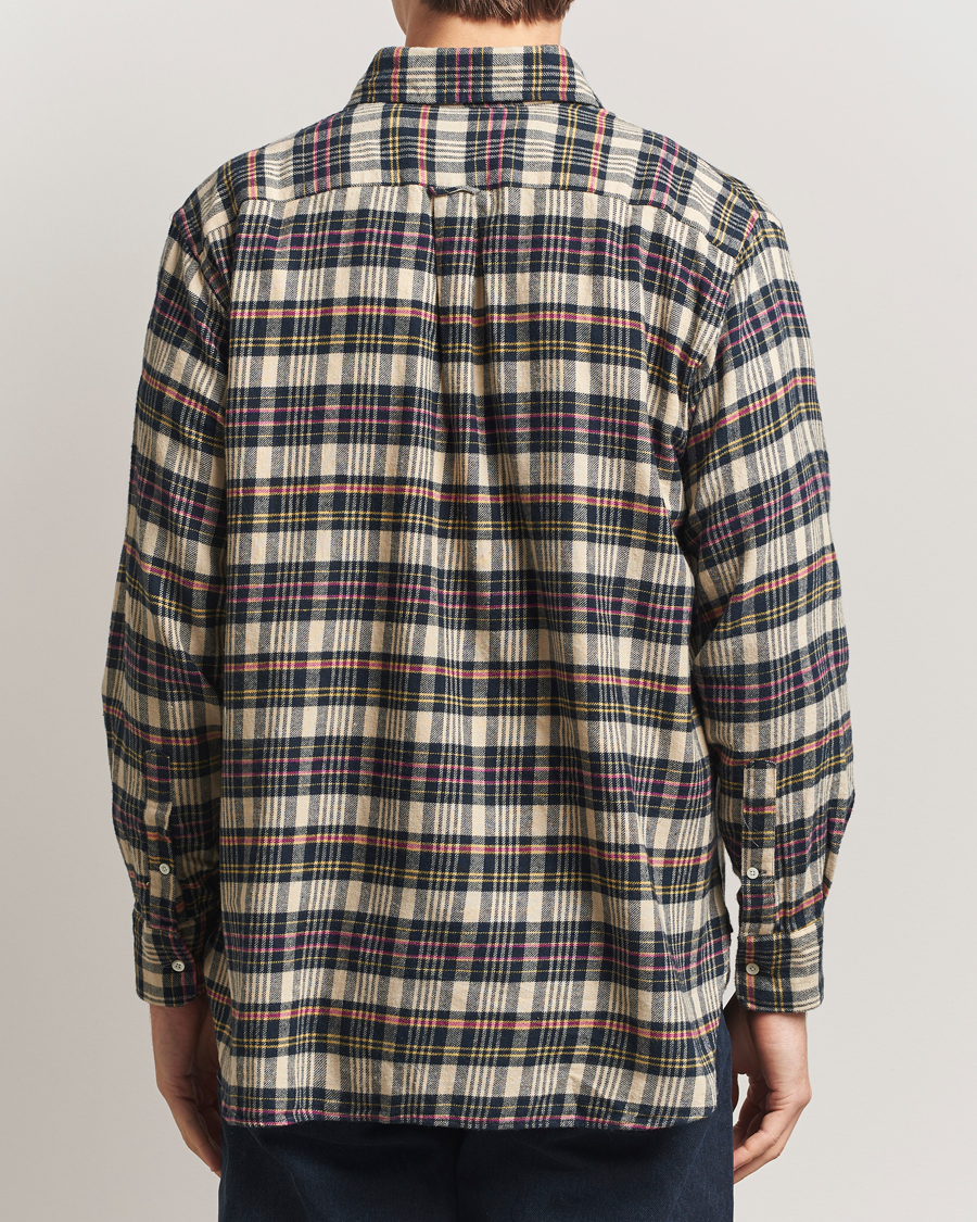 Mies | Kauluspaidat | BEAMS PLUS | Flannel Button Down Shirt Beige Check