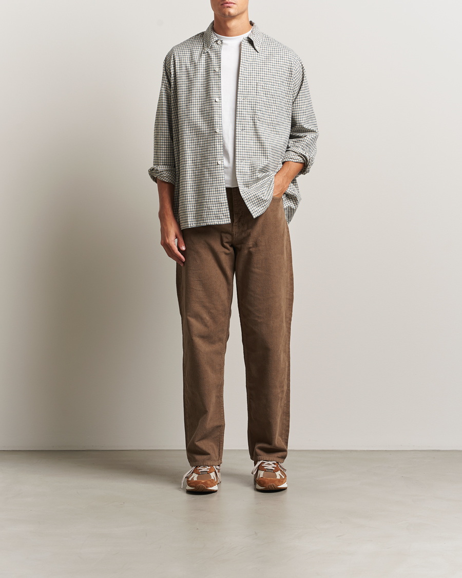 Mies | Kauluspaidat | BEAMS PLUS | Dobby Button Down Shirt White Plaid