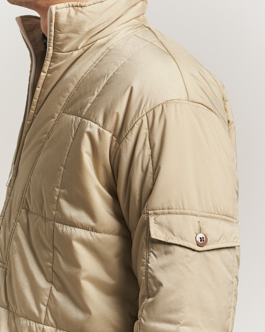 Mies | Takit | BEAMS PLUS | Puffer Padded Jacket Beige