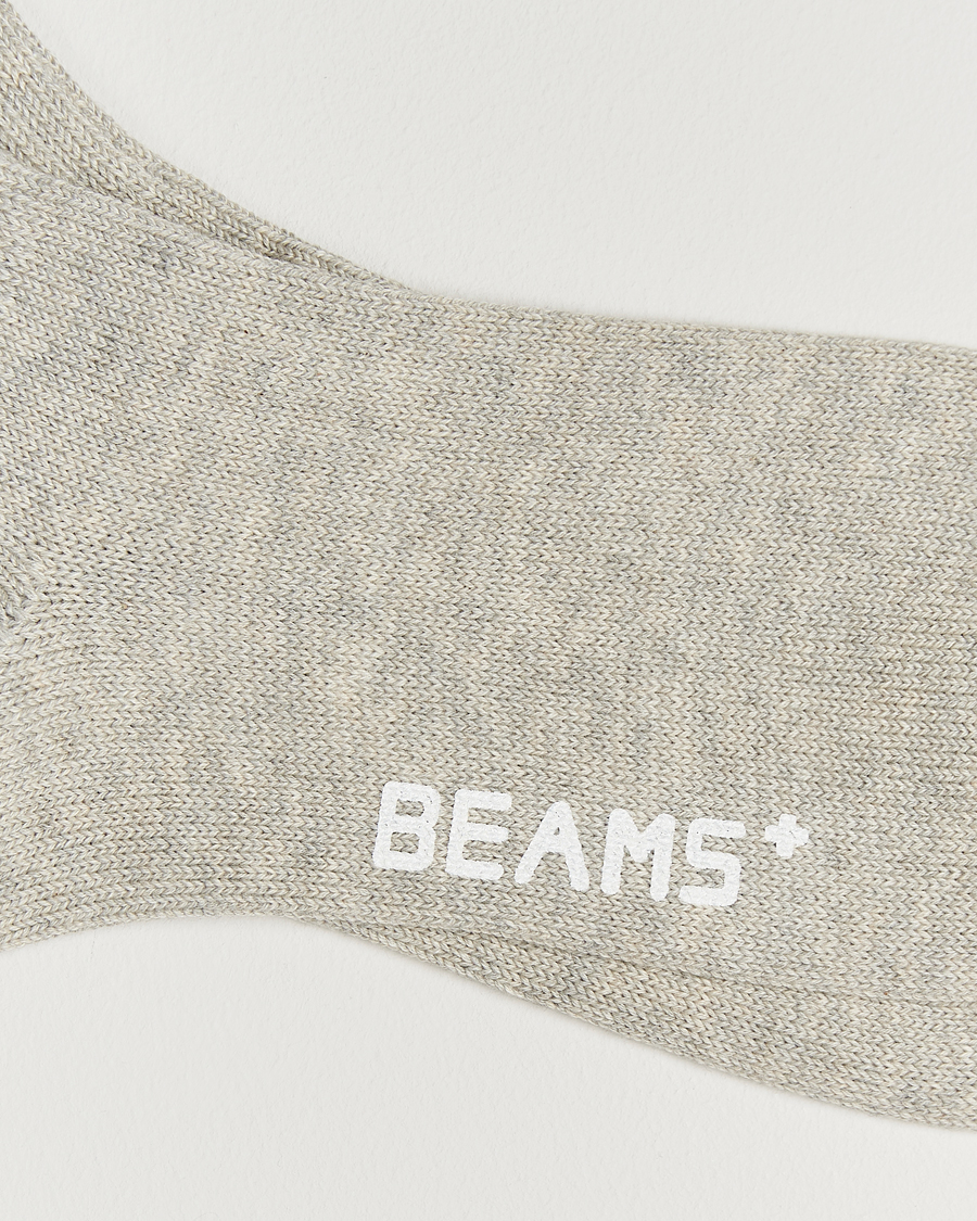 Mies | Alusvaatteet | BEAMS PLUS | Schoolboy Socks Grey/Green