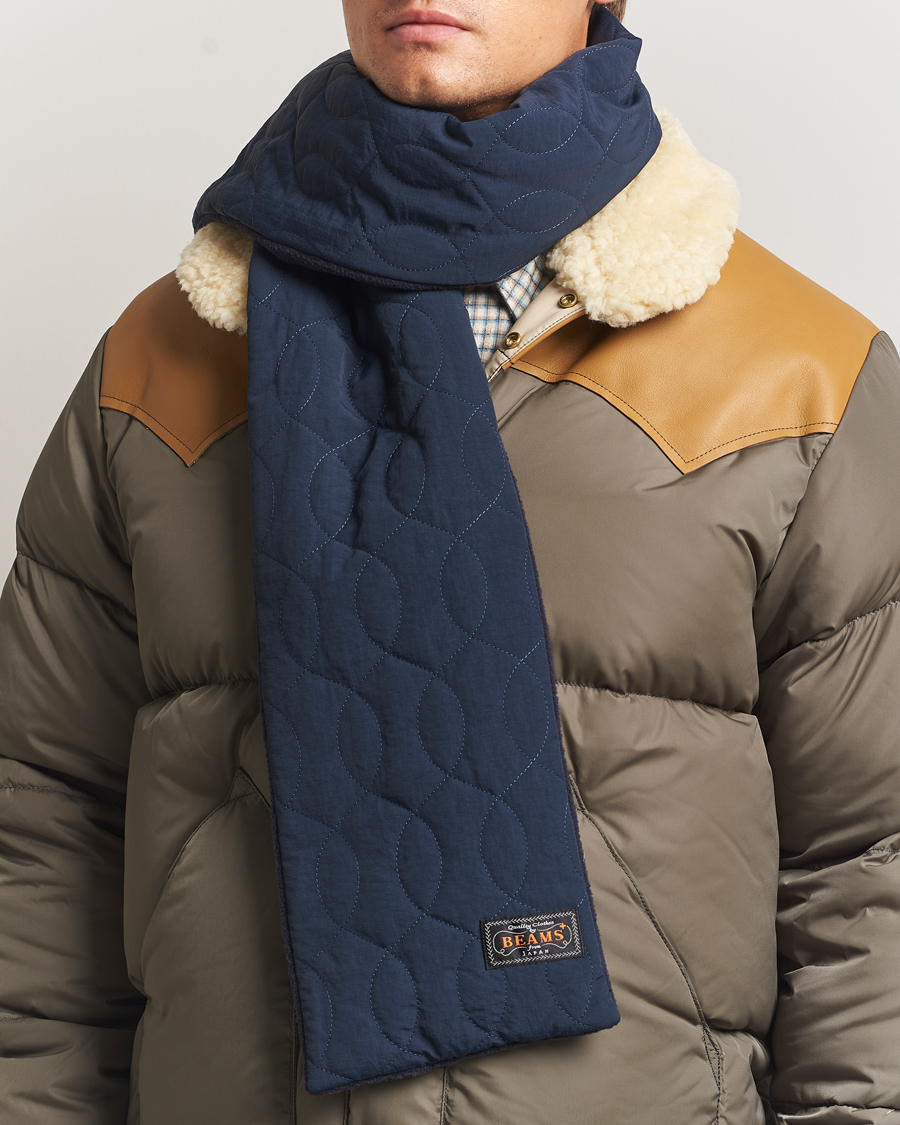 Mies | Kaulaliinat | BEAMS PLUS | Muffler Boa Scarf Navy