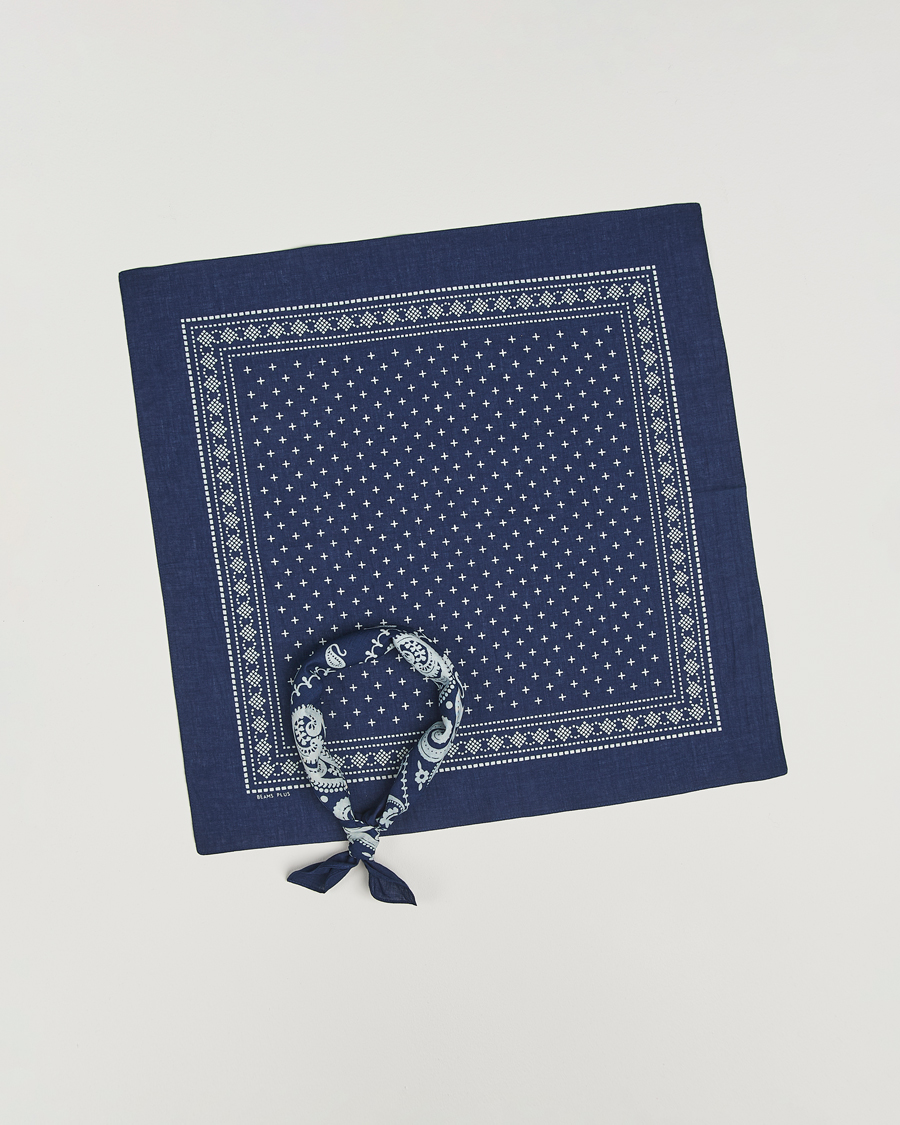 Mies | Taskuliinat | BEAMS PLUS | 2-Pack Bandana Set Navy